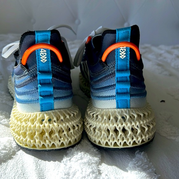 Adidas Parley X 4DFWD Shadow Navy White Running Shoes Men's Size 10. - Picture 7 of 11